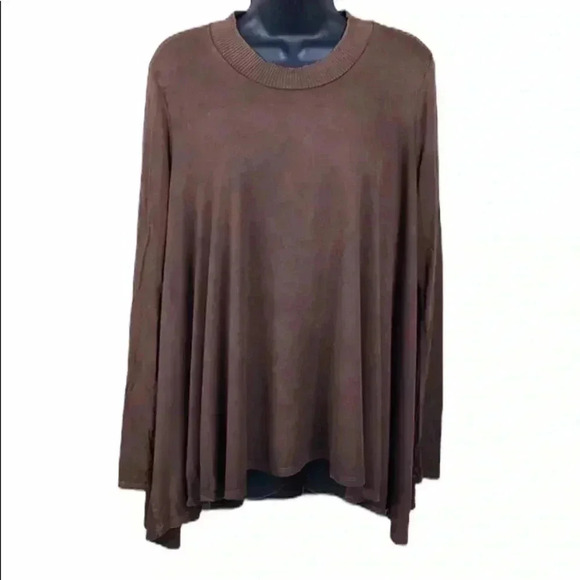 Altar'd State Tops - Altar’d State Flowy Burnout Tunic Size S—B4